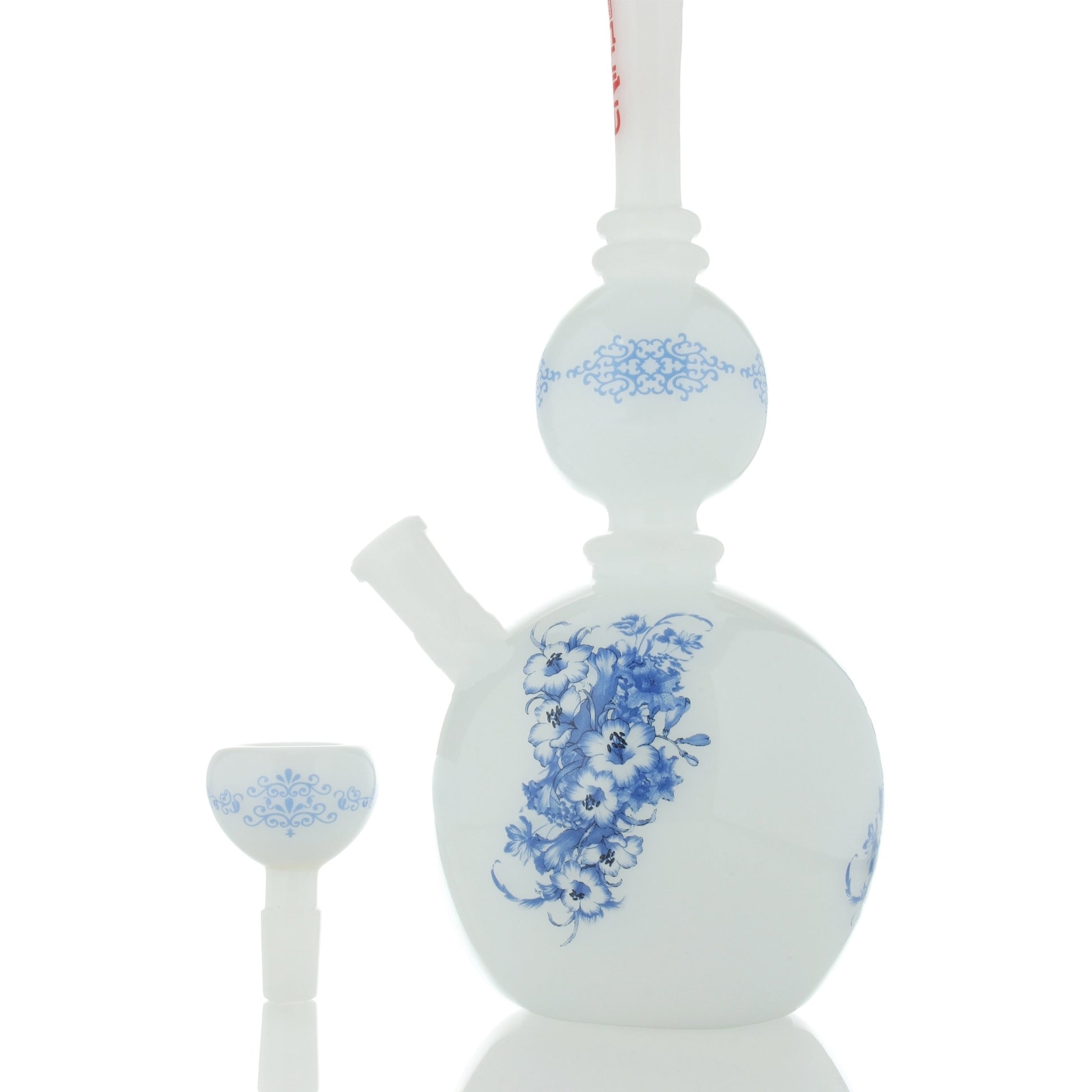 The China Glass "Tang" Dynasty Vase - 11” Water Pipe 