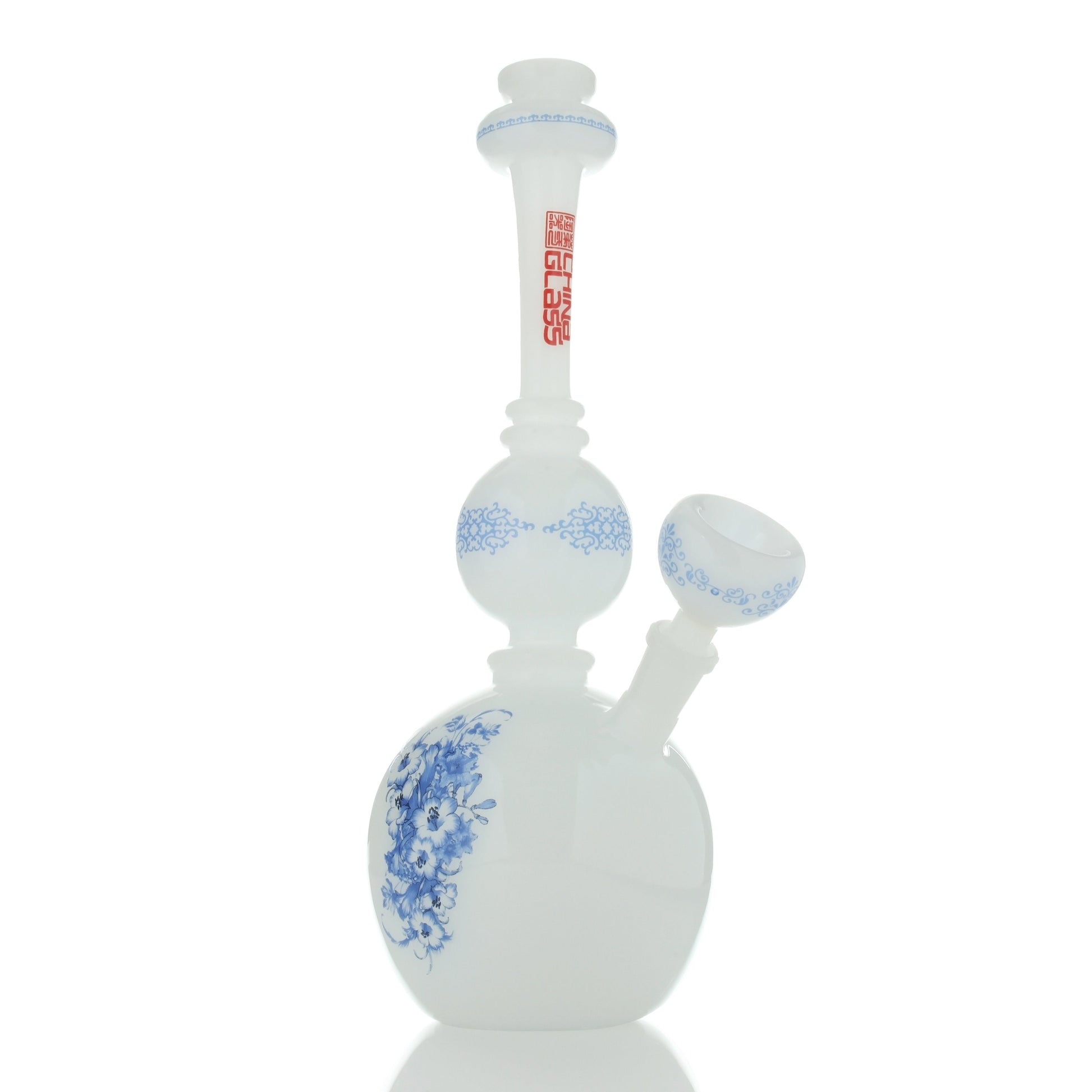 The China Glass "Tang" Dynasty Vase - 11” Water Pipe 