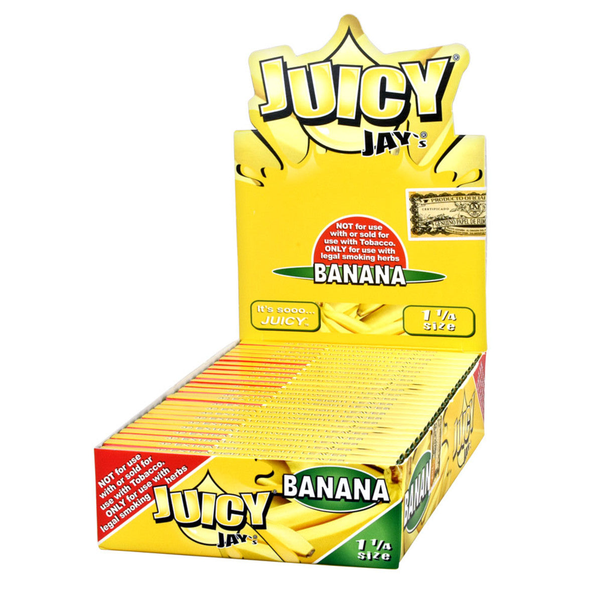 Juicy Jay's 1.25” Flavored Rolling Papers Full Box
