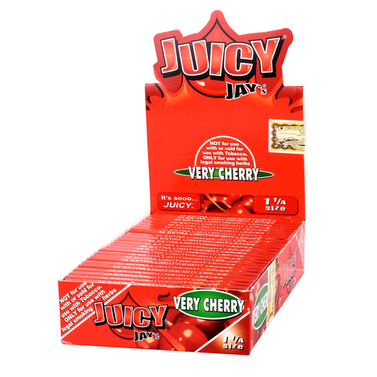 Juicy Jay's 1.25” Flavored Rolling Papers Full Box