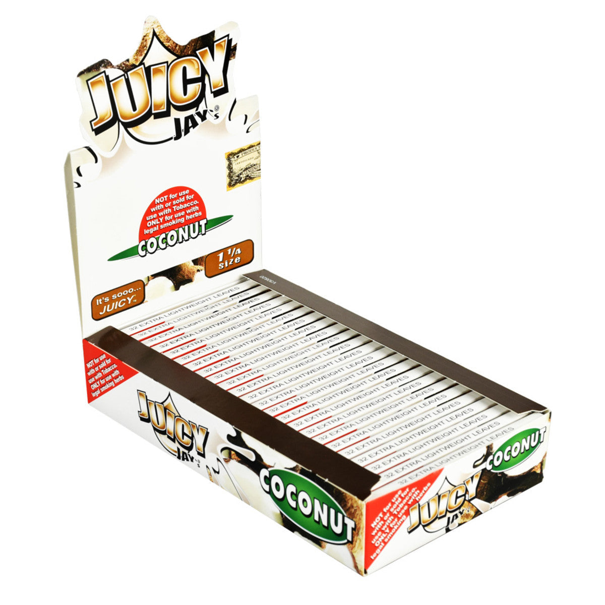 Juicy Jay's 1.25” Flavored Rolling Papers Full Box