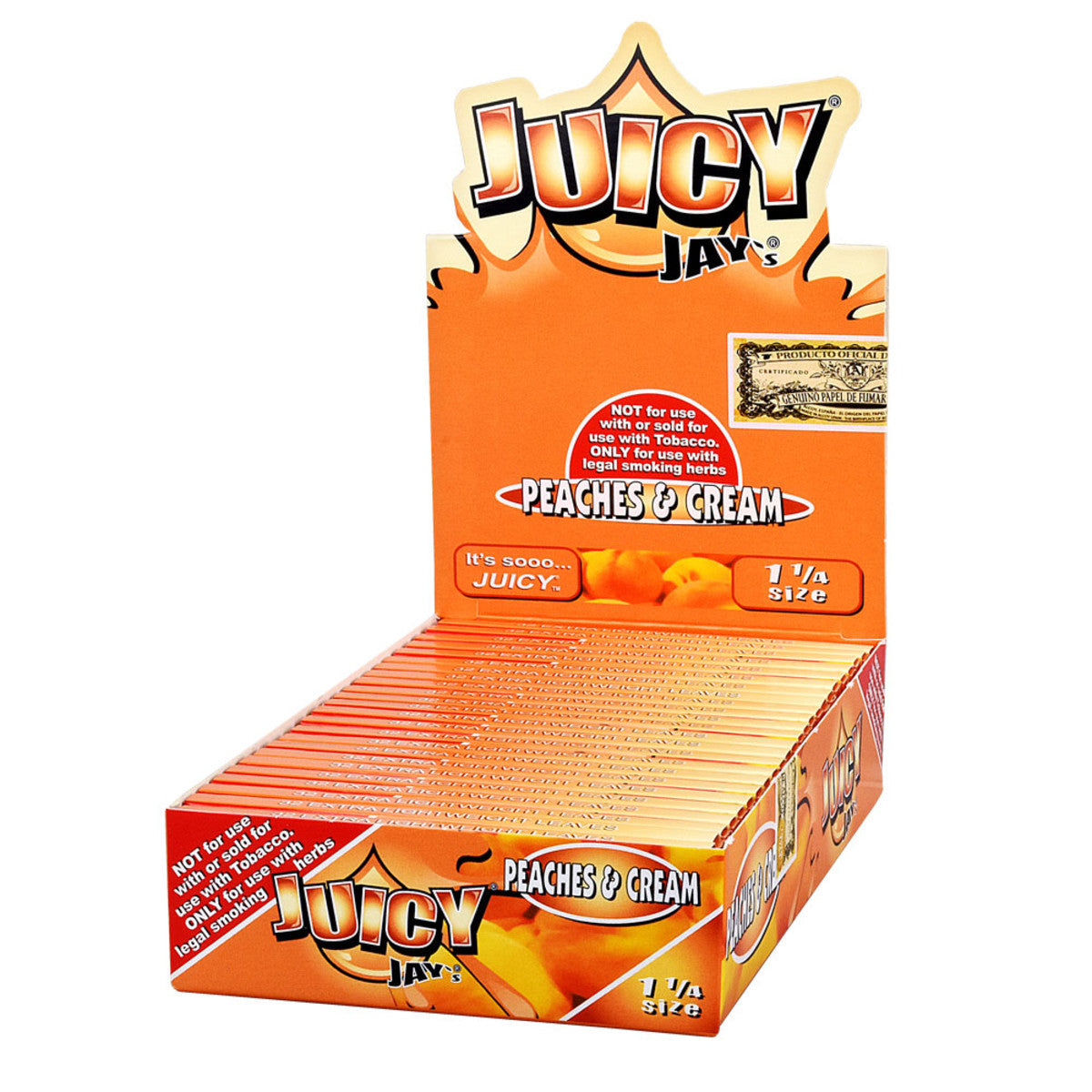 Juicy Jay's 1.25” Flavored Rolling Papers Full Box