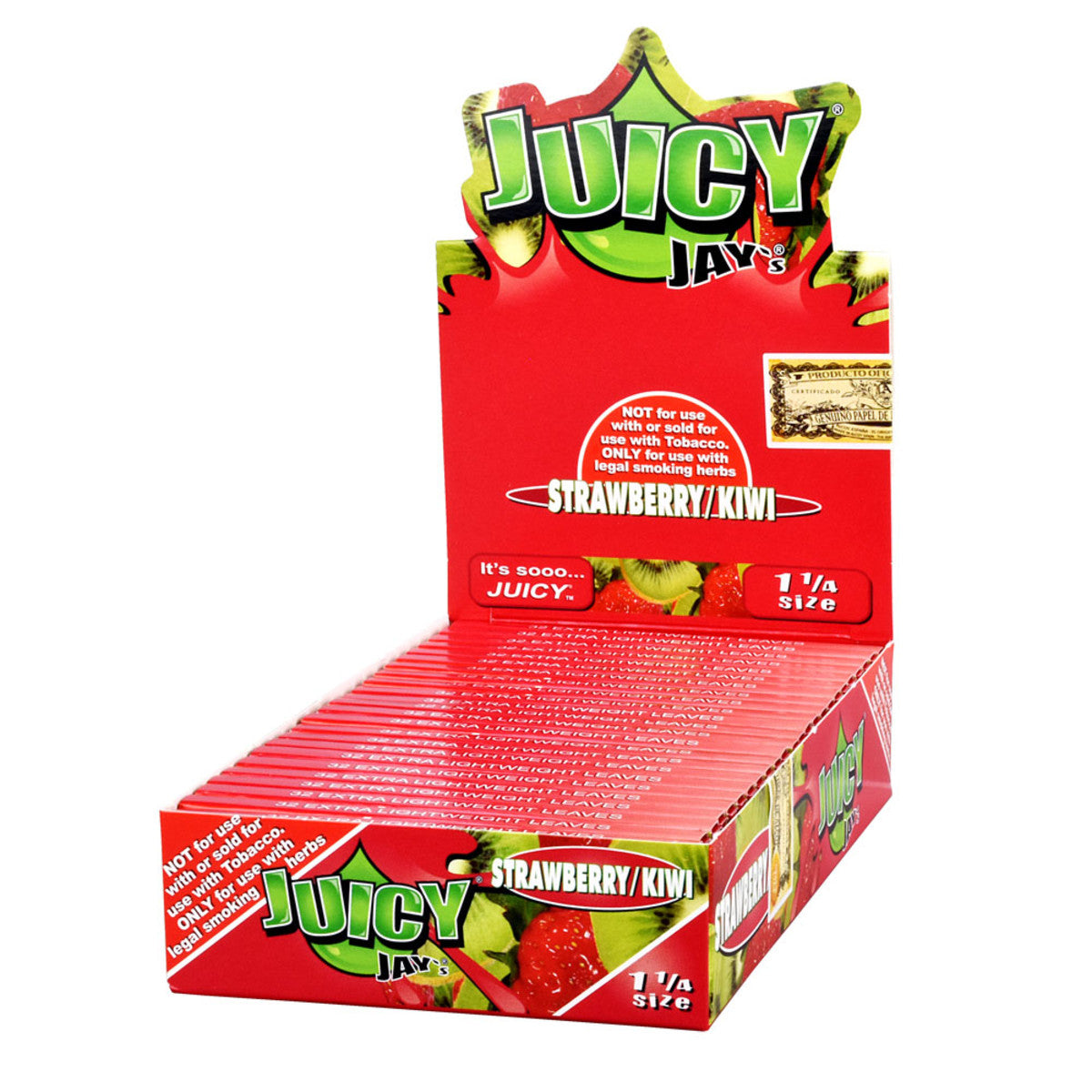 Juicy Jay's 1.25” Flavored Rolling Papers Full Box