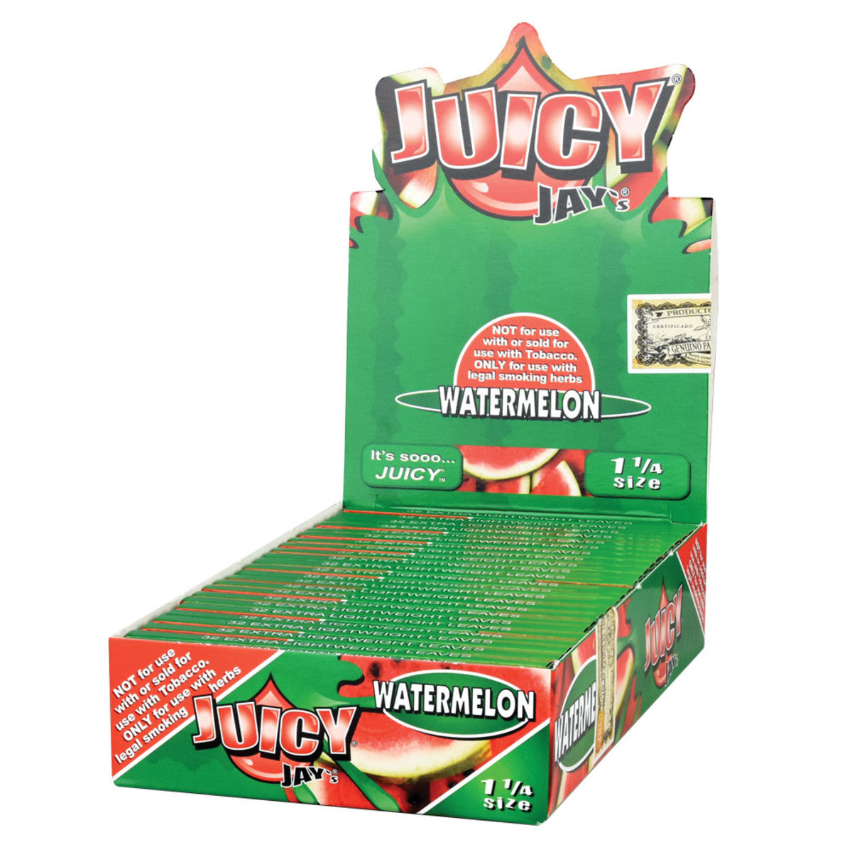 Juicy Jay's 1.25” Flavored Rolling Papers Full Box