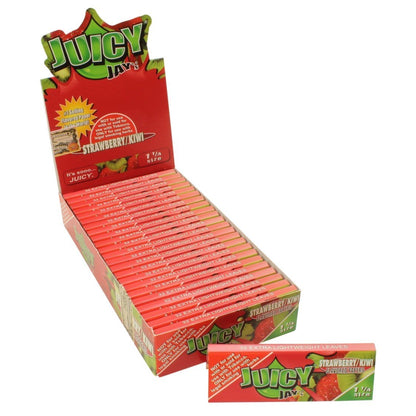 Juicy Jay's 1.25” Flavored Rolling Papers Full Box