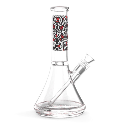 K. Haring 12.5” Beaker Bong