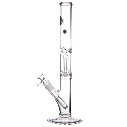 LA Pipes 12” Single Showerhead Perc Straight Tube Bong