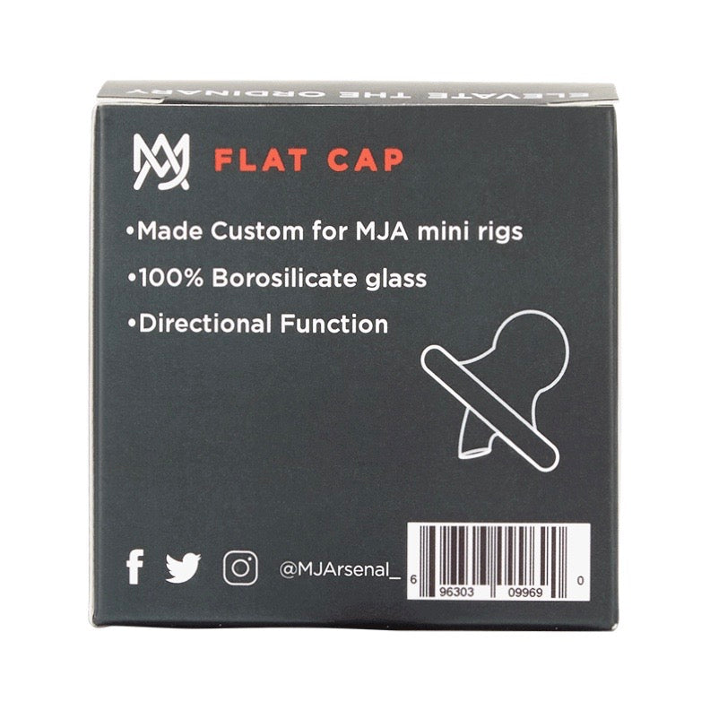 MJ Arsenal Flat Carb Cap 