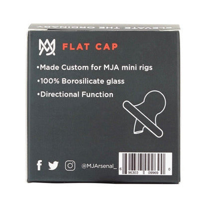 MJ Arsenal Flat Carb Cap 