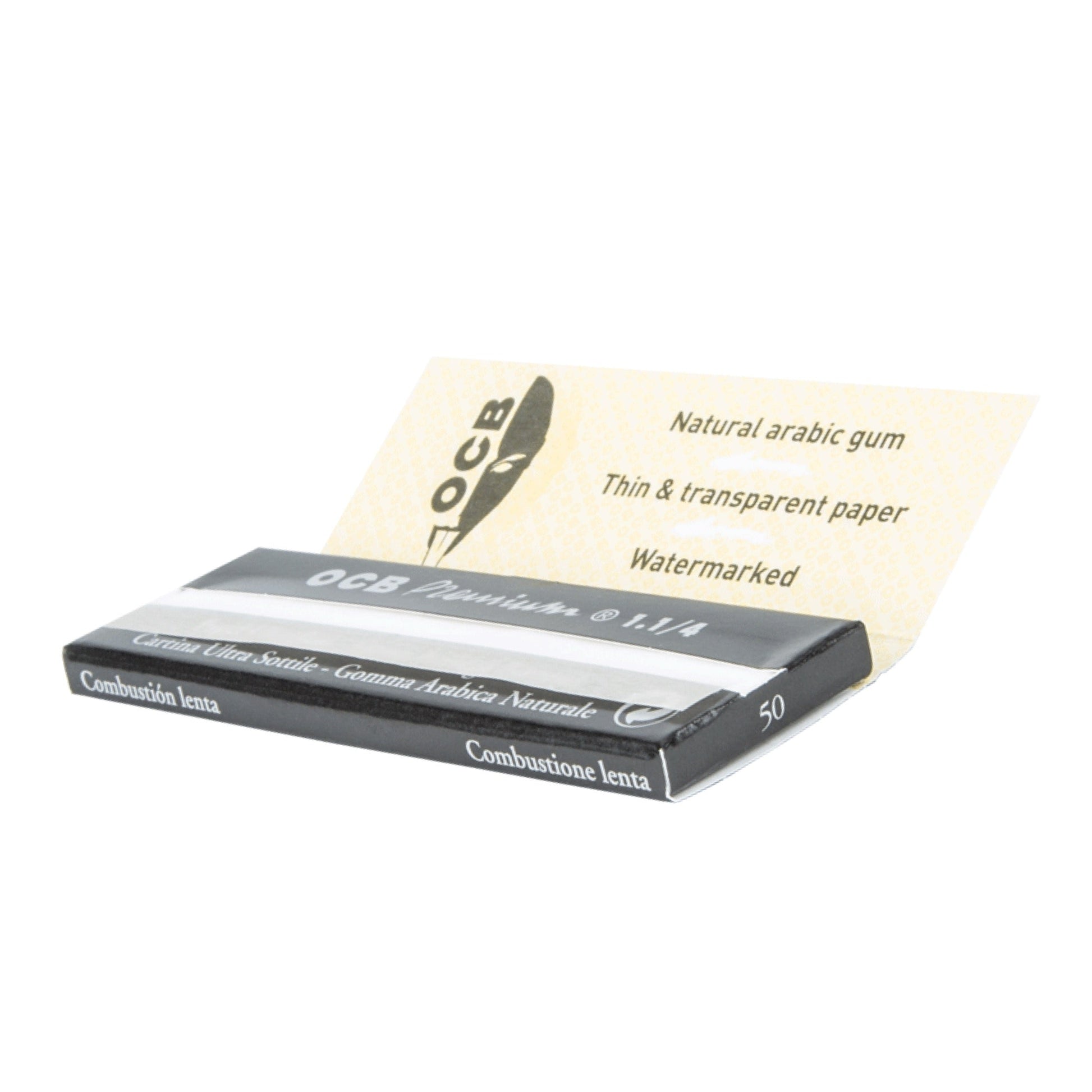 OCB 1.25” Premium Rolling Papers 