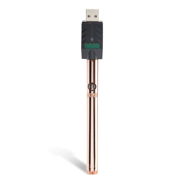 Ooze Slim Twist Vape Pen Battery 2.0 Rose Gold