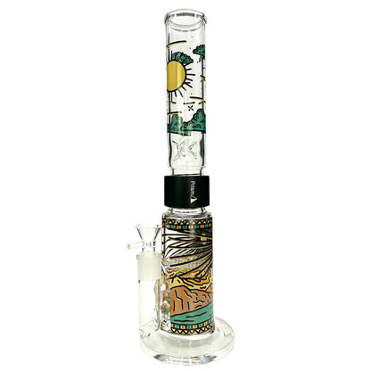 Prism Pipes Desert Dreamin’ Honeycomb Perc Straight Tube Bong