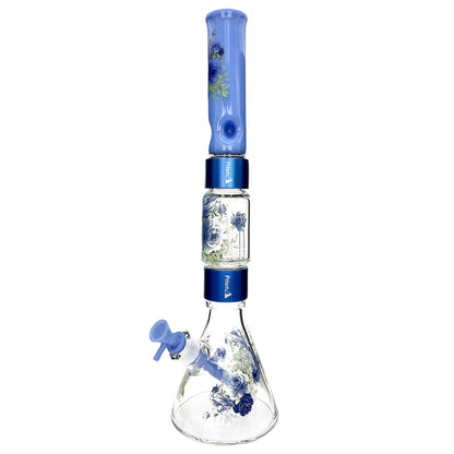 Prism Pipes 20” Moonlight Rose Tree Perc Beaker Bong