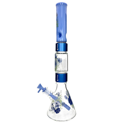 Prism Pipes 20” Moonlight Rose Tree Perc Beaker Bong