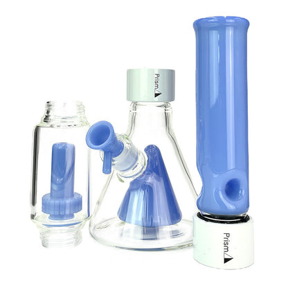 Prism Pipes Pyramid & Showerhead Perc Beaker Bong