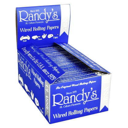 Randy’s Classic 1.25” Wired Rolling Papers