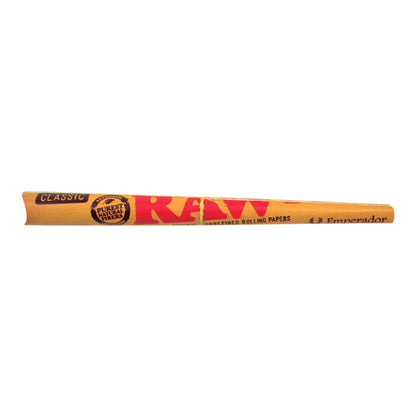 Raw® Classic 9” Emperador Pre-Rolled Cones (Full Box)