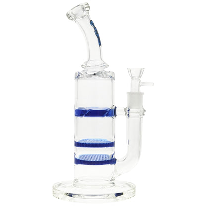 TAG 12” Double Honeycomb Perc Bong