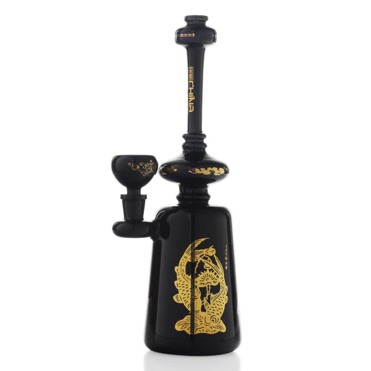 The China Glass "Sui" Dynasty Vase - 11.5” Beaker Bong 