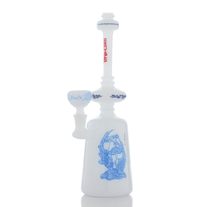 The China Glass "Sui" Dynasty Vase - 11.5” Beaker Bong 