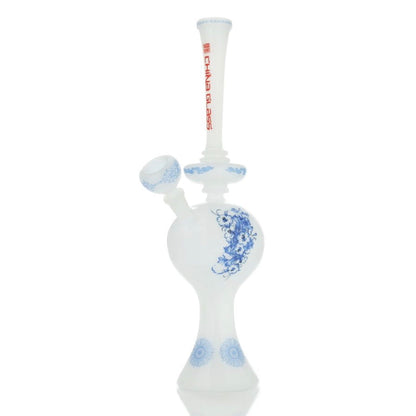 The China Glass "Xia" Dynasty Vase - 15” Water Pipe 