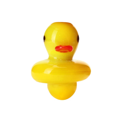 Yellow Duck Themed Glass Carb Cap 🐥 